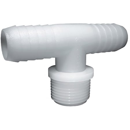 Anderson Green Leaf 1/2 in. Barb X 1/2 in. D Barb Nylon Tee 1 pk CBMT12BG1